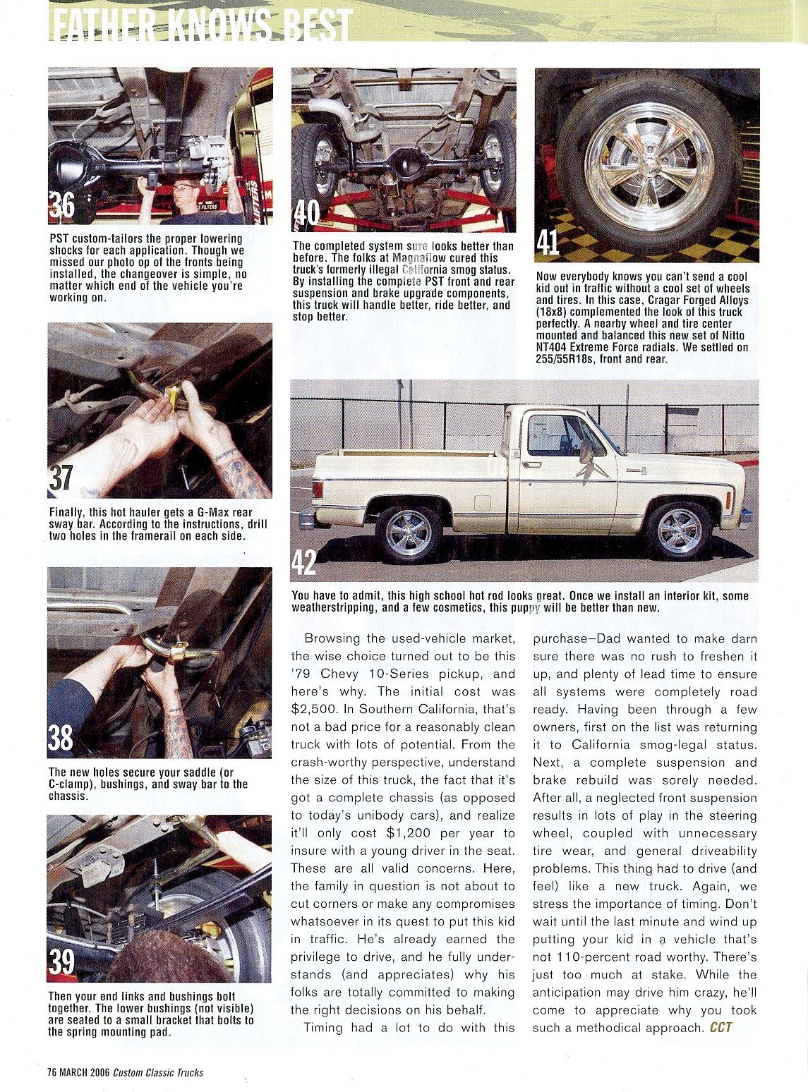 Suspension Rebuild Article